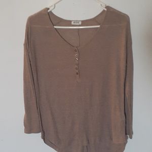 2/20 Long Sleeve Top With buttons - s/p